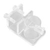 Aquarium Water Pipe Clamp Professional High Transmittance Acrylic Fish Tank Pipe Clip for Fish Tank Aquarium Single
