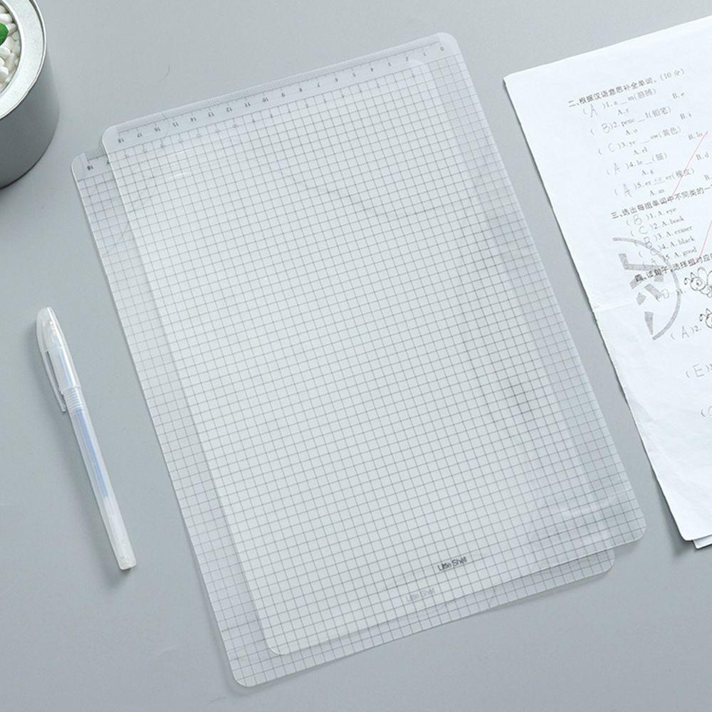 Plank Measuring Supplies Drafting Students Drawing Clipboard Cutting Mats Writing Pad Ruler Board