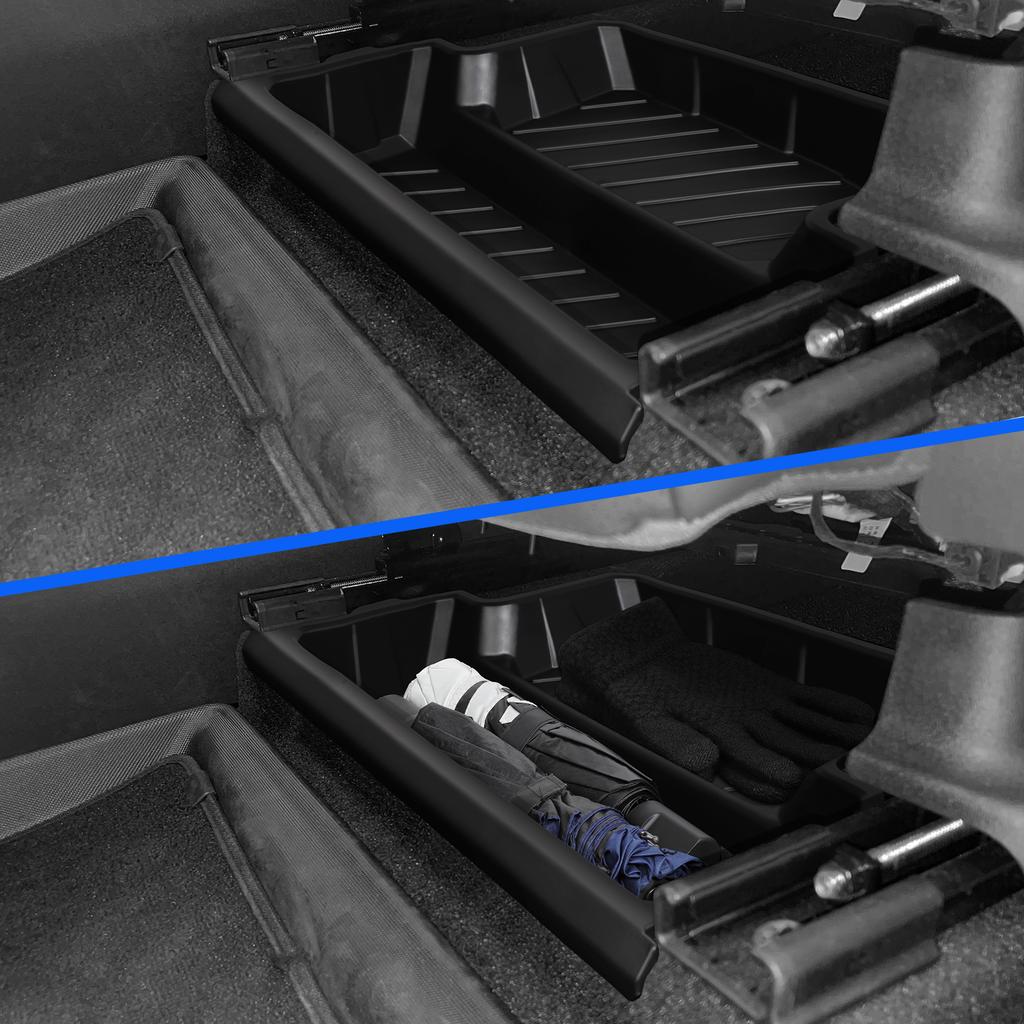 SMABEE for Leapmotor C10/C16 2024 2025 Car Storage Box Under Seat Drawer Type Organizer Storage Box Case Interior Accessories