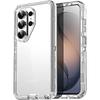 Прозрачный OTT PC+TPU Чехол для Телефона Samsung S26 Ultra S25 S24 S23 S22 S21 Plus 3-слойный Военный Ударопрочный Защитный Чехол