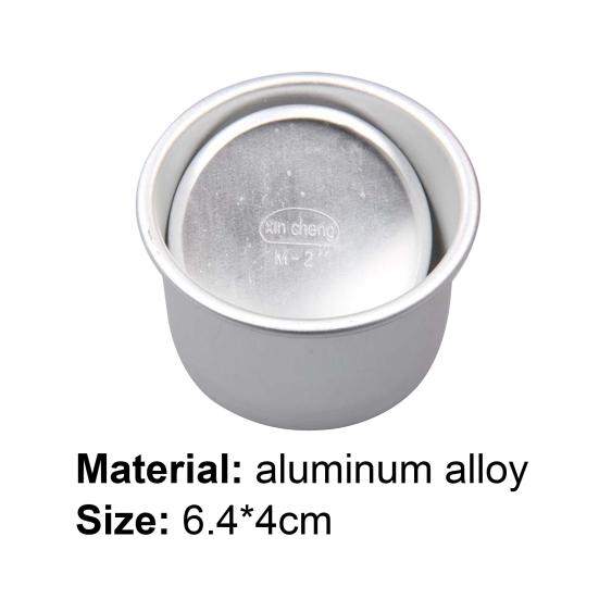 Yousheng 3 шт./набор 2-дюймовая форма для выпечки тортов, полезная съемное дно, из алюминиевого сплава, легкая, круглая форма для чизкейка для выпечки