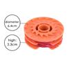 Для WORX 50019417 WG105WG118 Комплект сменных катушек для триммера 2 16-футовые катушки из сополимерной нейлоновой смолы спирального дизайна и синтетическая катушка