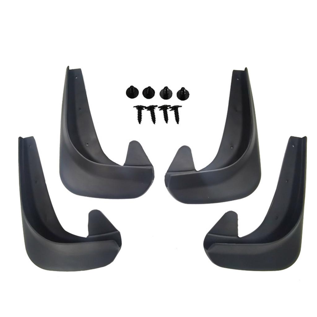 Автомобильные крылья из 4 штук, универсальные крылья передних и задних колес для защиты кузова автомобиля, практичные внешние аксессуары автомобиля. Крылья подходят для большинства автомобилей.