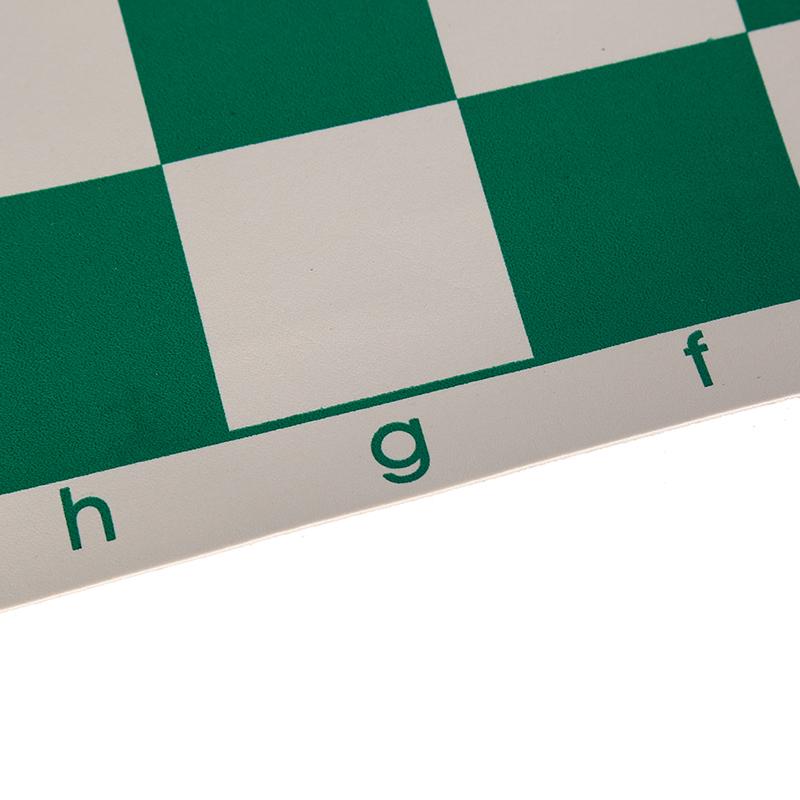 34.5Cm X 34.5Cm Chess Board For Children'S Educational Games Green & White Color