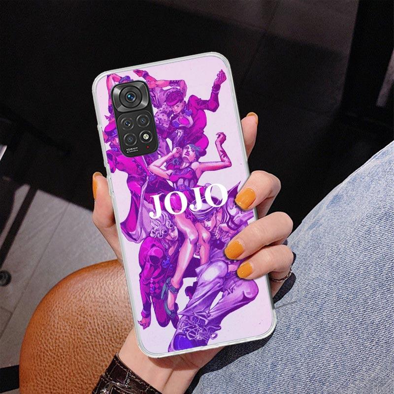Все чехлы для телефона JoJo's Bizarre Adventure для Xiaomi Redmi Note 15 14 13 12S 12 11 Pro Plus 14S 11S 11E 10 10S 11T 5G Персонализированные