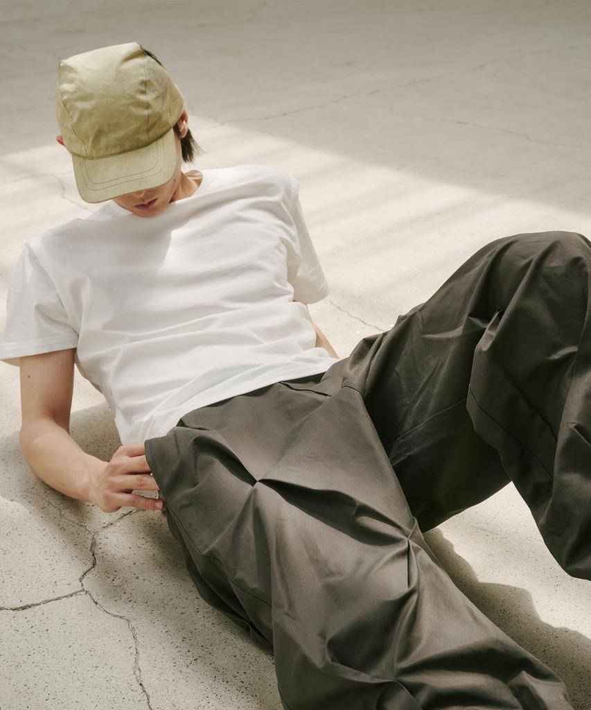 AEGO FREEDOM LAB Nip Crump Pants_Ash Brown