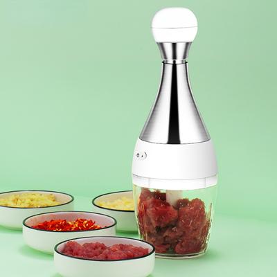 Ручная мясорубка толкающего типа, измельчитель овощей, фруктов, измельчитель, многофункциональный кухонный измельчитель, измельчитель овощей и чеснока