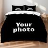 Custom Photo Duvet Cover Set 3D Printed Bedding Set Upload Your Photo Logo Soft Single Double Size 2-3pc No Sheet For Home Decor