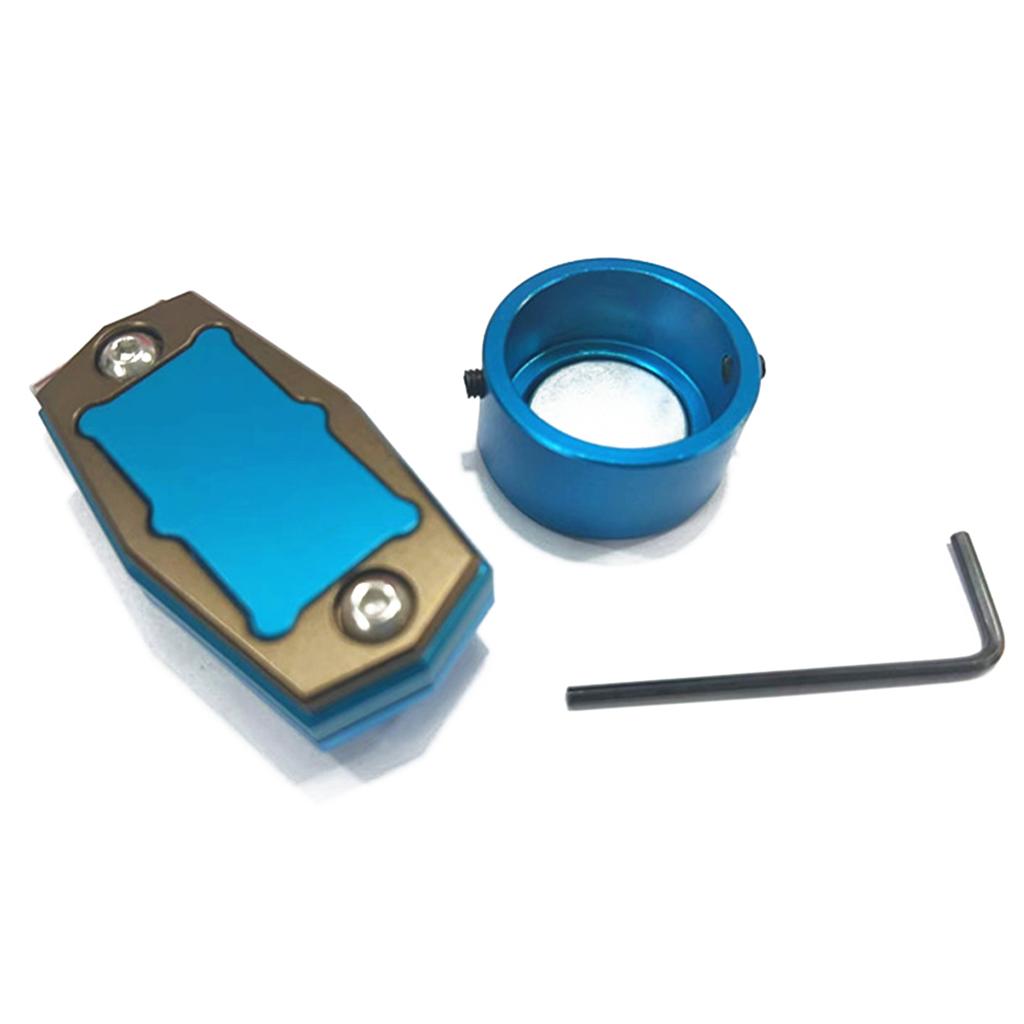 Pool Chalks Holder with Belt Clip Billiard Chalks Case Portable Magnetic Billiard Cue Chalks Box for Snooker Players