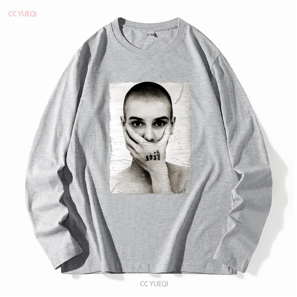VTG Sinead O Connor smoking T shirt Short sleeve All sizes Te57379875 vintage Washed Slightly Top For Everyday Wear Casual Soft