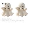 Small Ghost Prop for Haunted House 2 Pcs Halloween Funny Figurines, 3D Printed Novelty Tongue Decorative Desktop Statue, Spooky Tabletop Ornament