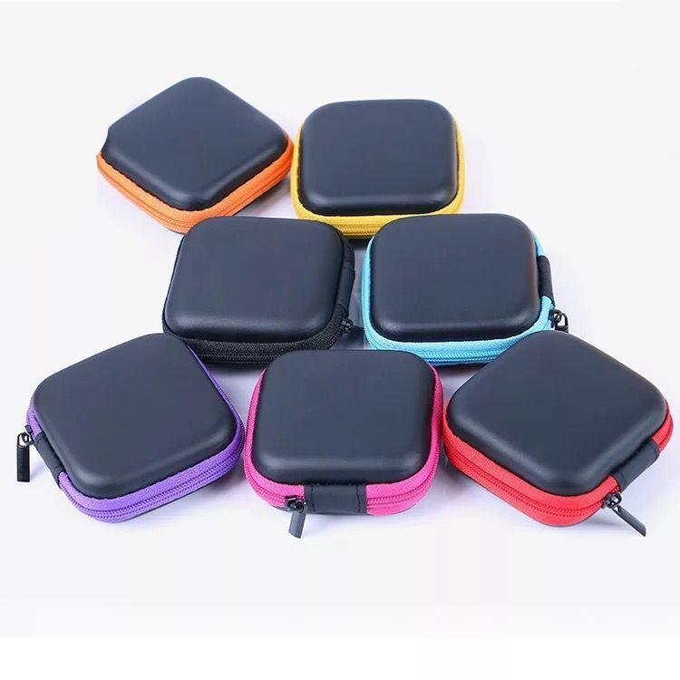 1 шт. мини-органайзер для наушников, настольный набор, чехол из искусственной кожи, защитный чехол для кабеля