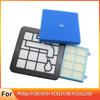 Фильтр для компактного пылесоса Philips FC8010/01 FC9331/09 FC9332/09 Power Pro, детали для компактного пылесоса FC8010, поролоновый фильтр для двигателя