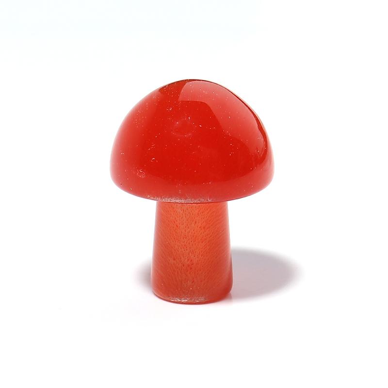 5Pcs/Lot 20×15mm Cat's Eye Beads Colorful Mushroom Shaped Nonporous Accessories For Jewelry Production Diy Charm Pendant