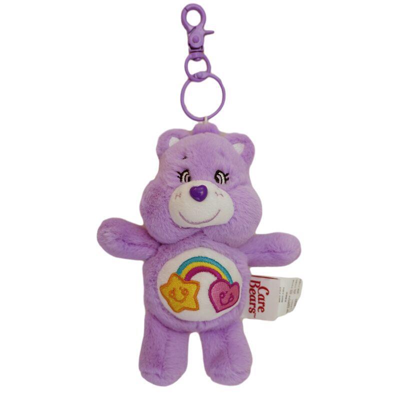 Genuine Care Bears Soft Plush Dolls Keychains Toys Small Pendant Back Hangings Christmas Birthday Graduation Gifts
