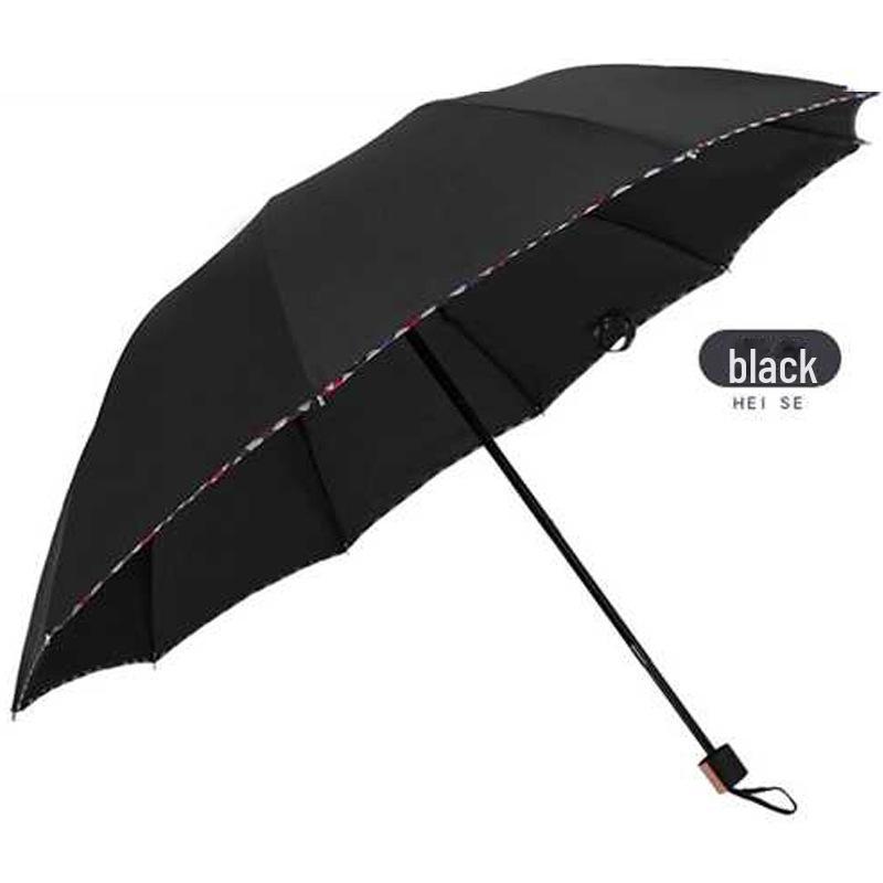 Oversized Three-Fold Thickened Umbrella with Custom Logo