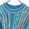 Coogi 90s Old 3D Overall Handle Long Sleeve Cotton Sweater S Knit Men's Used