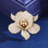 Senior Brooches Flower Leaf Brooch Pins for Women Suit Pendant Fashion Brooches Jewelry