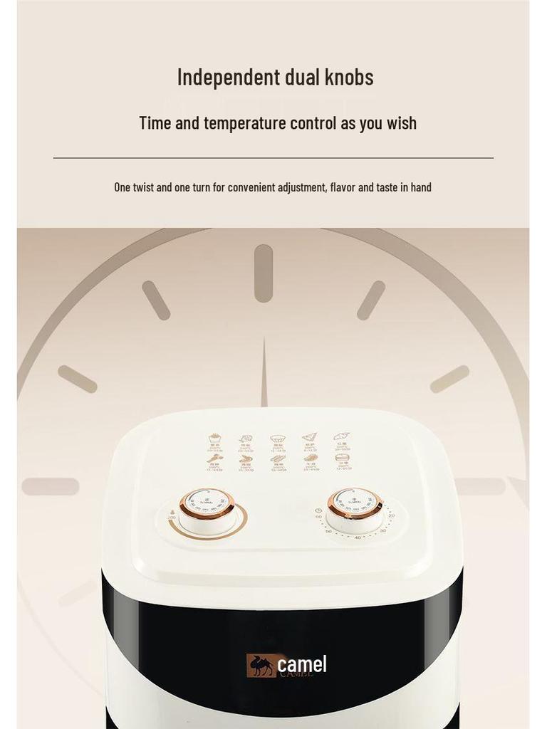 Многофункциональная аэрофритюрница большой вместимости для приготовления без масла