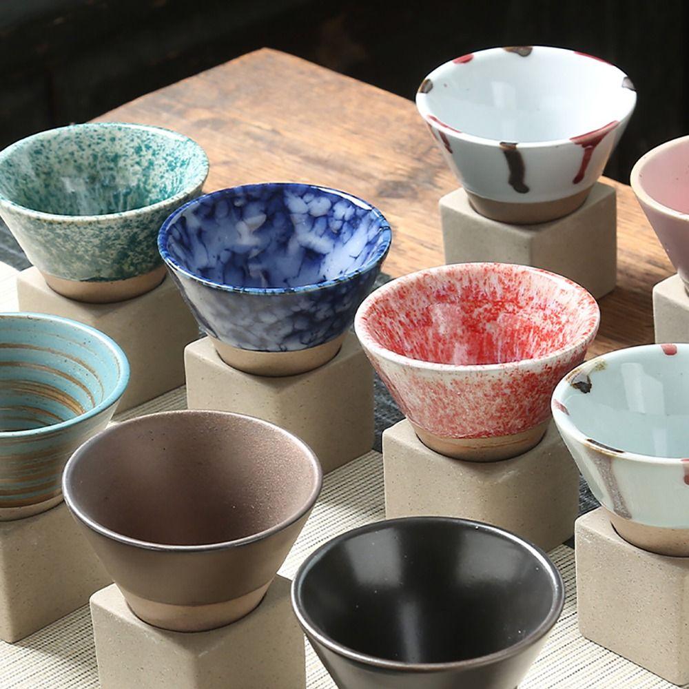 Kiln Transformation Coffee Mug Tapered Kung Fu Drinkware Creative Ceramic Teacup