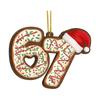 Decoration, Acrylic Hanging Ornament With Hole, Festive Numeral Pendant For  Fireplace, Door, Home Holiday Decorations,