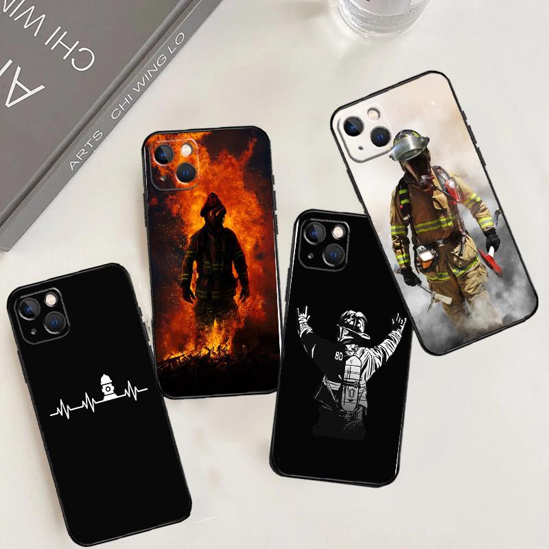 Firefighter Heroes Fireman For Realme GT7 Pro GT6 10 11 12 13 14 15 Pro Plus C55 C67 C63 C61 C53 C35 C65 C75 C71 Case