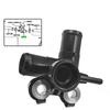 Durable-New Radiator Neck Thermostat Housing Water Flange For Toyota Succeed Probox NCP55V NCP51 1NZFE 2002+ 16502-21020 Accesso