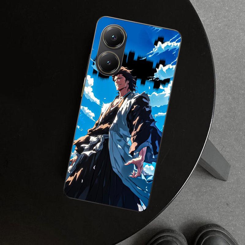 Aizen Sousuke Bleach Чехол для телефона для Xiaomi Poco X6 X5 X7 Pro F7 Ultra Redmi 15C 15 13C 13 12C 12 10C 10 10A 9C 9A 9T 9 Coq