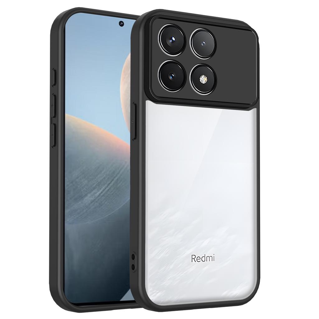 Чехол для Xiaomi Poco F8 Pro Чехол для телефона Poco F8 Ultra Чехол-бампер POCO F8 Pro Силиконовый бампер с воздушной подушкой Прозрачная матовая задняя крышка Жесткая