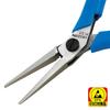 Прецизионные плоскогубцы HOZAN, сверхтонкие медные провода диаметром 0,08 мм надежно захватываются кончиком, антистатическое исполнение P-51