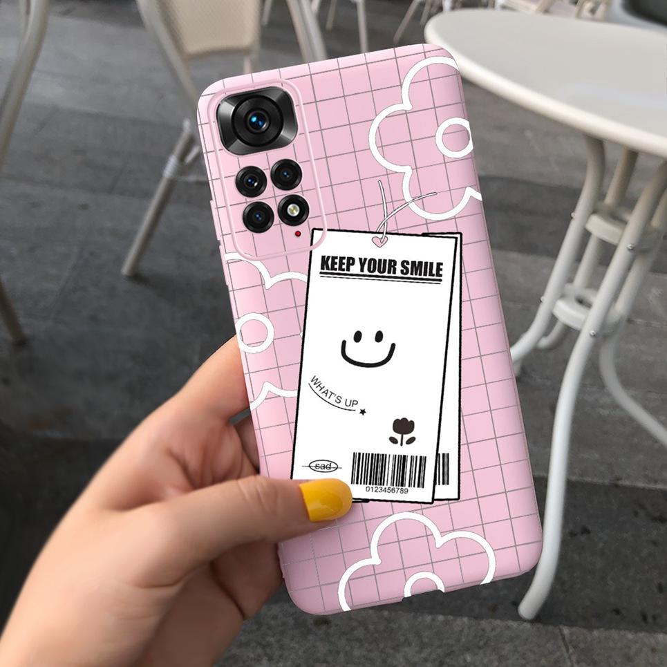 For Xiaomi Redmi Note 11 Pro Plus 5G Case Cover Redmi Note 11S 5G Back Bumper TPU Soft Case Redmi Note 11 Pro Mi 11i 5G Fundas