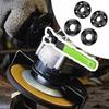 Angle Grinder Flange Wrench Set With 5/8 Thread Adjustable Spanner Wrench Steel Tool For Grinding Disc Replacement