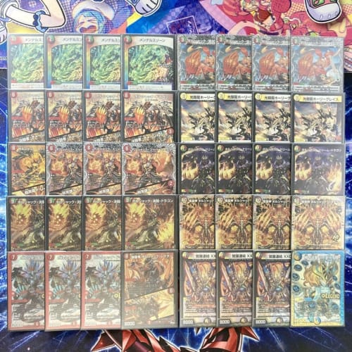 [Full-scale Constructed Deck Sale] Reese Bolshack Deck, Double Sleeved, Bolshack Dream Dragon, Dragon Emperor Bolshack Bacteras, Bolshack Duel Dragon