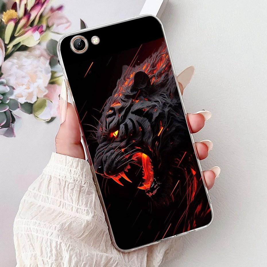 Новый дизайн чехла для телефона Vivo Y71 Y71i Y71A Прозрачная задняя крышка из ТПУ для Vivo 1724 1801 1801i Y71 Y 71i 4G Мягкие силиконовые чехлы
