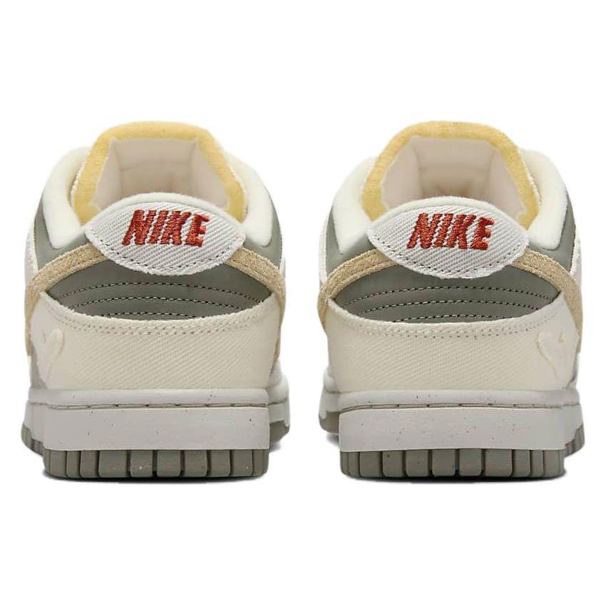 Nike Женские кроссовки Dunk Low Light Bone Dark Stucco кремового цвета с кунжутом и кокосовым молоком FZ4341-100
