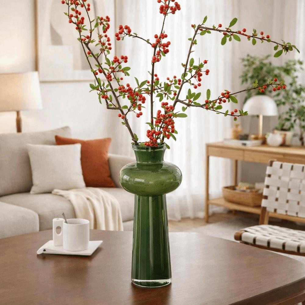 Thicken Hydroponic Vase Vintage Floral Vases European Style Plant Pot Office Decor