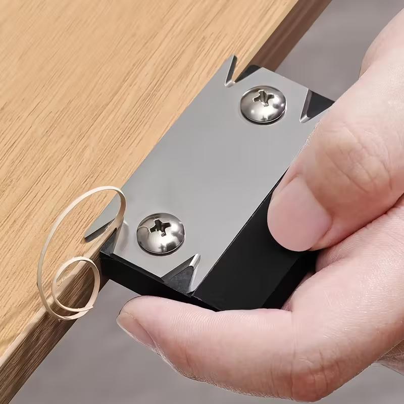 Новый ручной кромочный рубанок Прямоугольный столярный рубанок Кромкооблицовочное лезвие Дерево Фаска и скругленное лезвие Столярный ручной инструмент