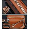 CLVN6 1Pcs Leather Wood Grain Car Key Cover Keychain Case For Ford ST Line Focus X 2 3 Mondeo Fiesta Kuga MK2 MK3 MK4 Auto Accessories