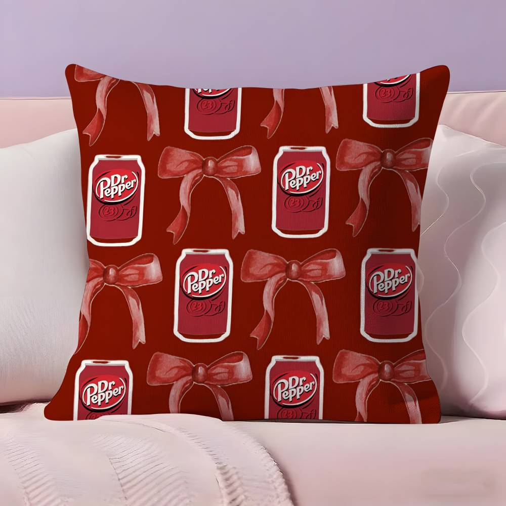 Модная горячая наволочка D-Dr Peppers Ультрамягкая приятная для кожи ткань Облачный комфорт и скрытая молния