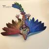 3D-печатная фигурка дракона из перьев, подвижные суставы, летающая фигурка дракона, шарнирная модель крылатого дракона, игрушка, украшение для домашнего офиса, рабочего стола, орнамент
