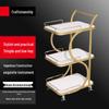 Modern 2-Tier Mobile Serving Trolley