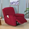 Split Style Recliner Chair Cover Thicken Velvet Lazy Boy Armchair Covers Lounger Sofa Cover Couch Slipcovers For Living Room