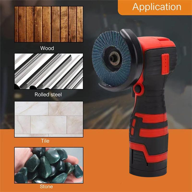 Mini Angle Grinder Cutting Machine Rechargeable Grinding Tool Polishing Grinding Machine For Cutting Diamond Cordless Power Tool