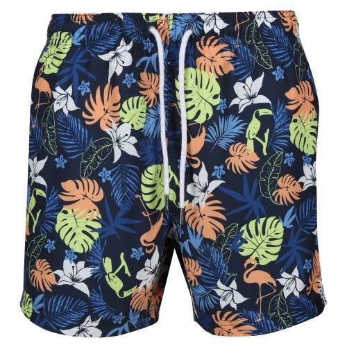 Regatta Mens Loras Tropical Swim Shorts