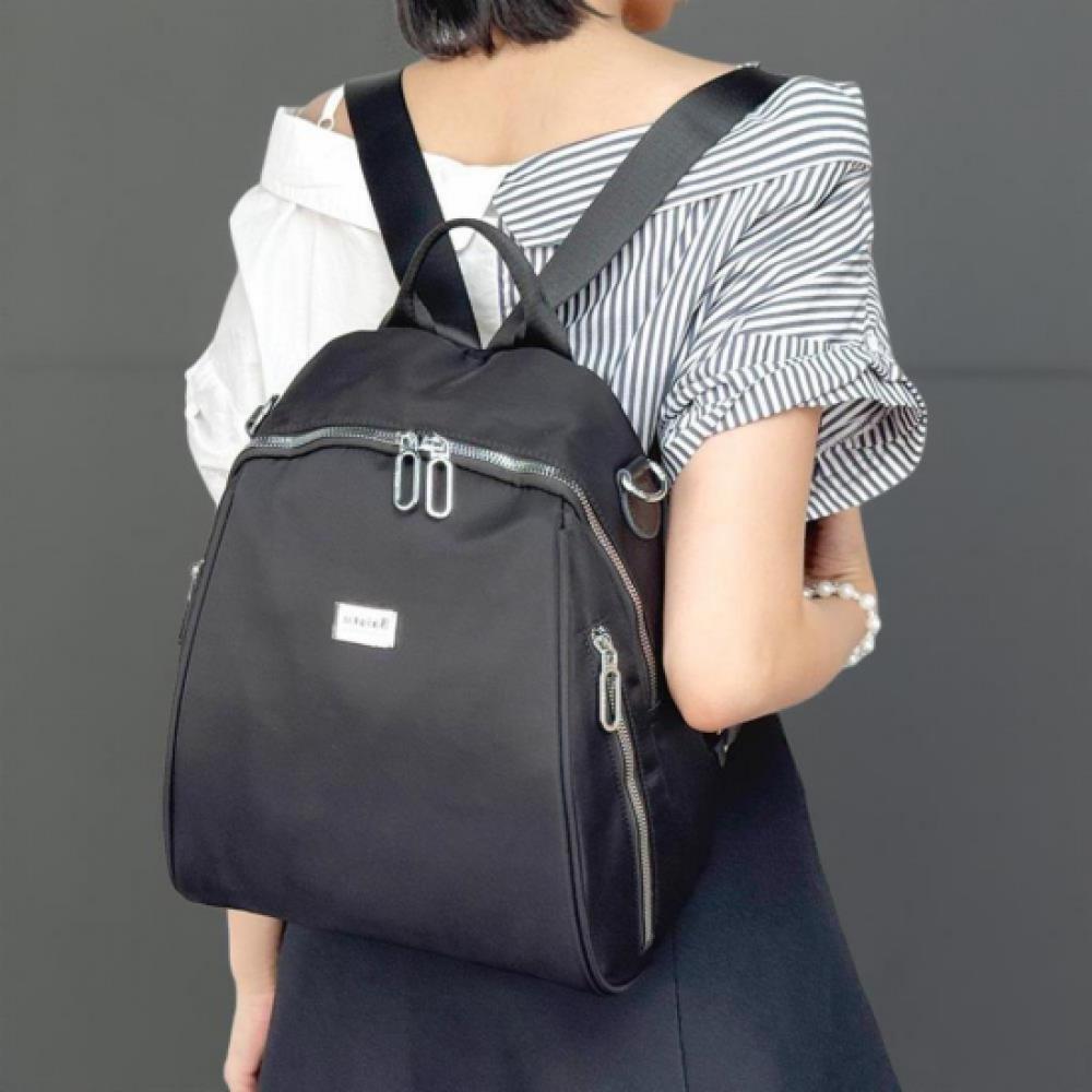 New ArrivalS Open Run Women S claSSic Nylon Zipper Strap Commuter Backpack