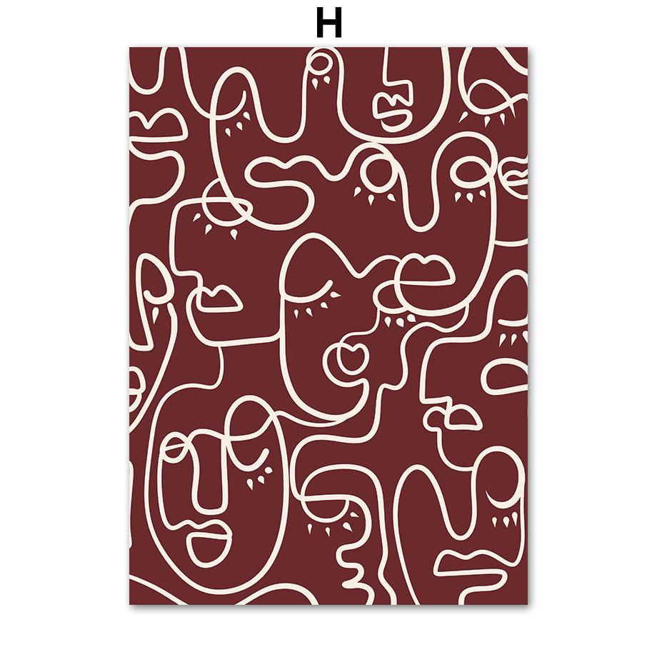 Уильям Моррис Анри Матисс Пикассо линия цветочные постеры и принты настенная живопись на холсте для гостиной декоративные картины