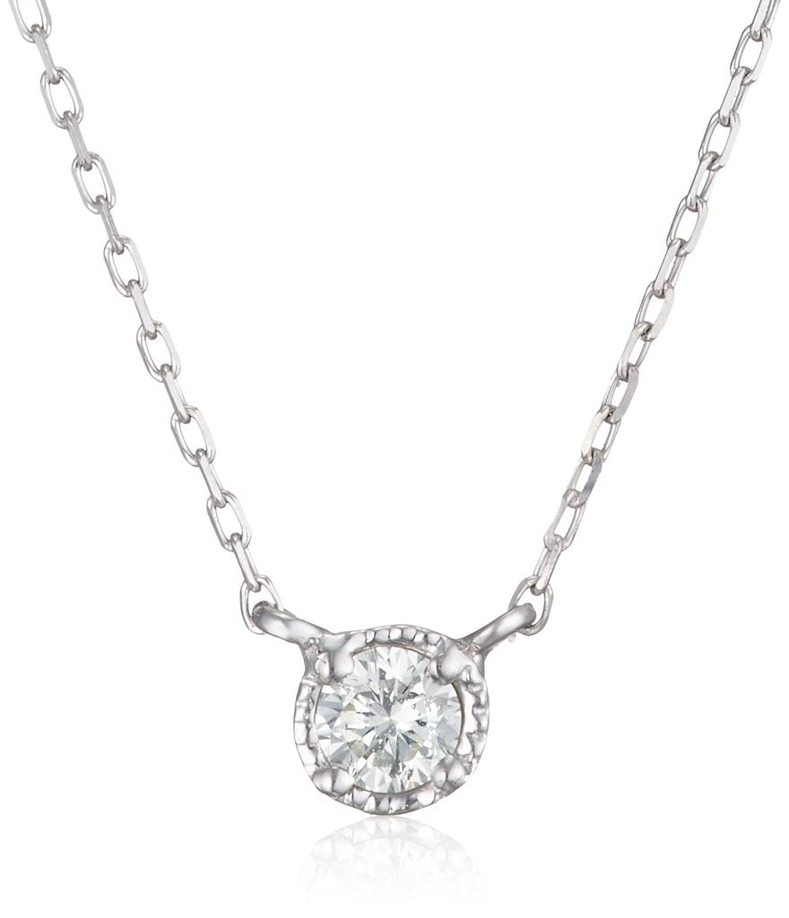 BLOOM K10 White Gold Diamond Necklace [BLOOM] 0442-8774-0013-0000