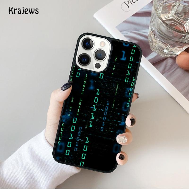 Matri Hacker Phone Case For iPhone 17 Air 16 15 14 Ma Plus 11 12 13 Pro Ma Phone Cover coque