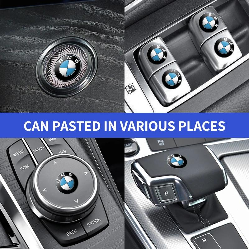 For BMW 5SE28 1/2/5/10pcs Car Stickers emblem Auto Decor Decals Window Wiper Stickers for BMW E46 E60 E39 F25 F35 F20 X1 X2 X3 X4 X5 X6 X7