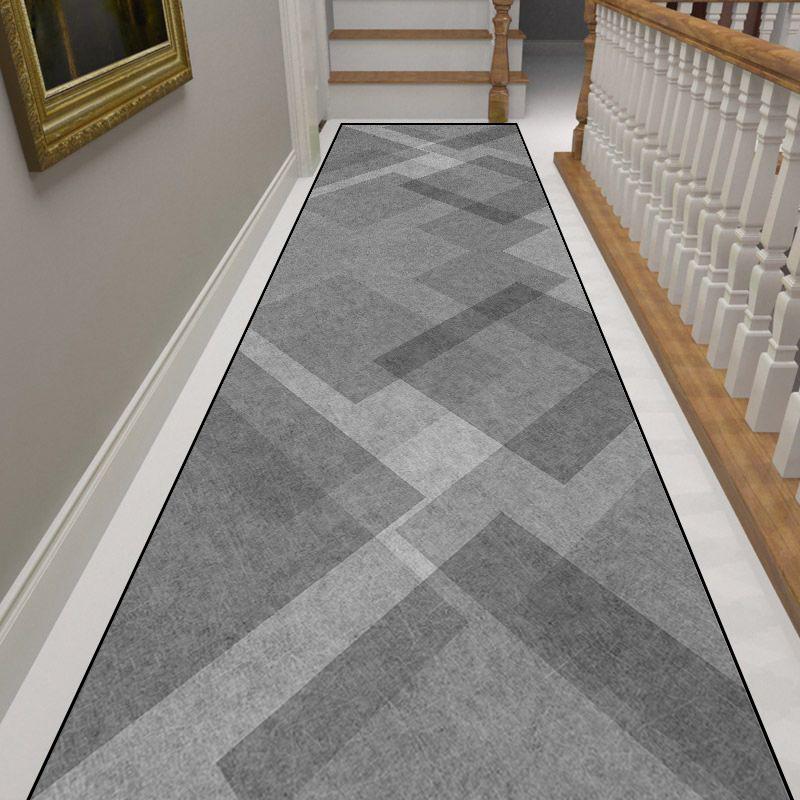 Modern Home Long Corridor Carpet Non-slip Stairway Rug Hotel Lobby Passageway Runner Washable Room Decor Floor Mats Customizable